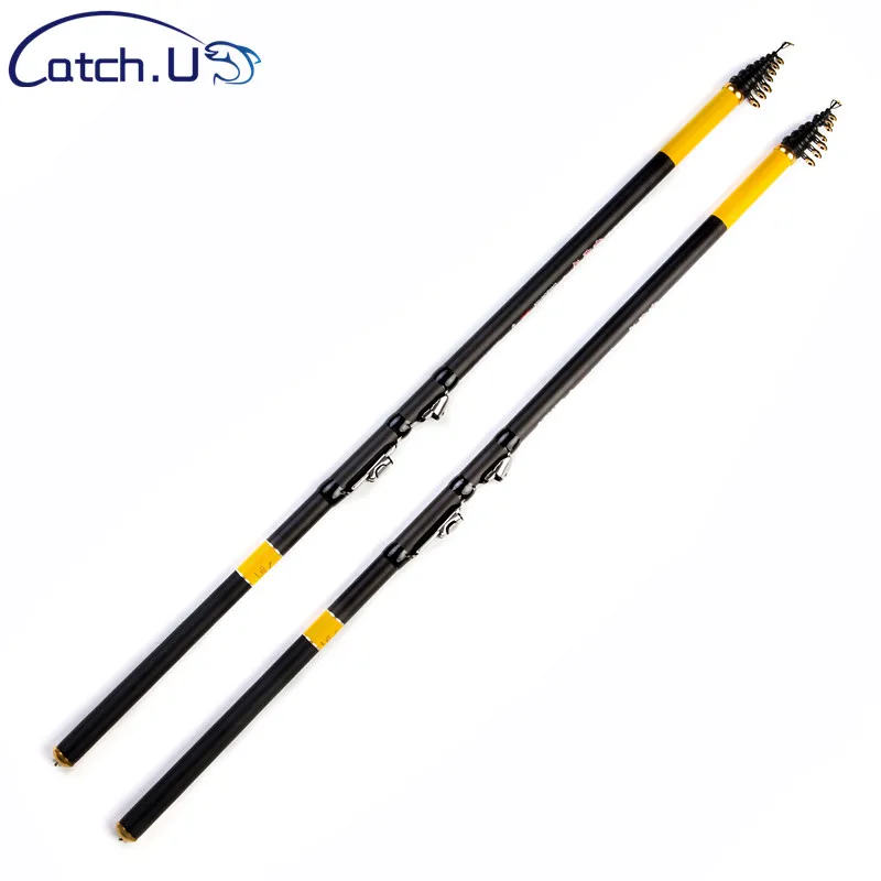 

4.5M 6.3M Telescopic Fishing Rod Hard Carbon Fiber Telescopic Fishing Rods Lake Fishing Rod Carbon