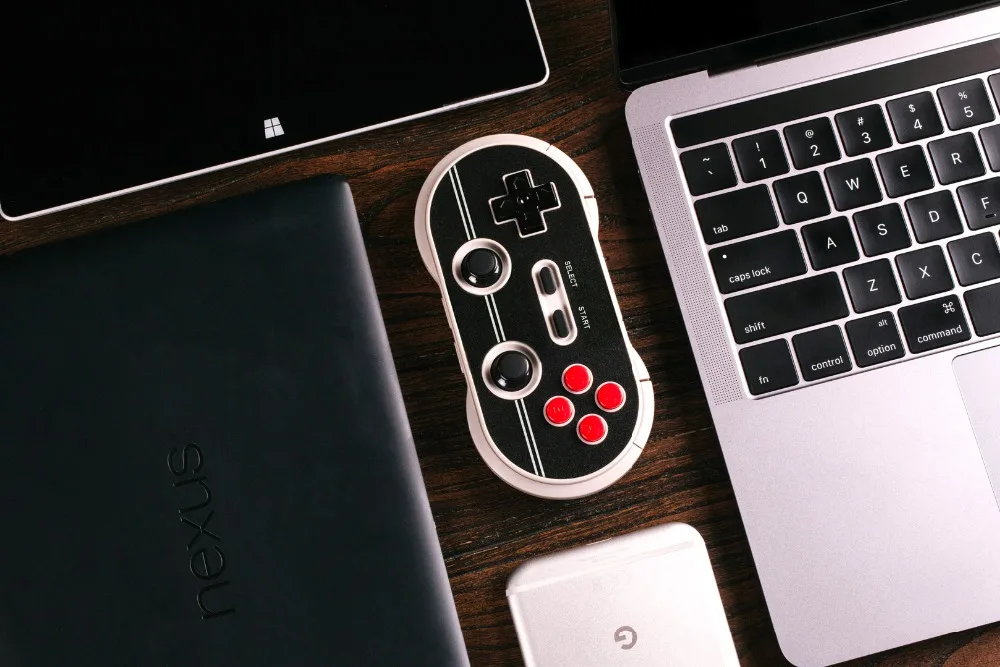 

8Bitdo Switch F30 Pro N30 Pro Bluetooth Gamepad Controller for Nintendo Switch Windows macOS Android Raspberry PI New Skin