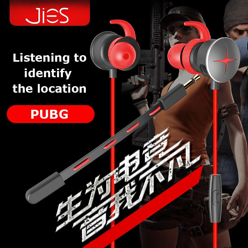 

Jies Earbuds Headset Earphone PUBG Game Headset