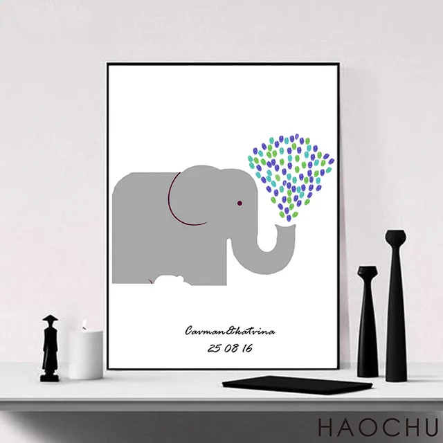 cute cartoon elephant customized