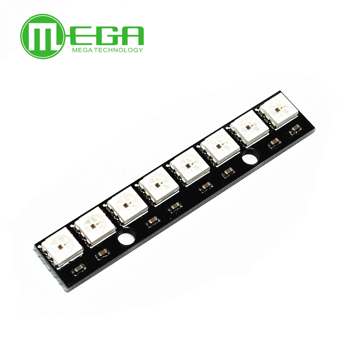 Светодиодный светильник WS2812 8 каналов 5050 RGB встроенный полноцветный макетная