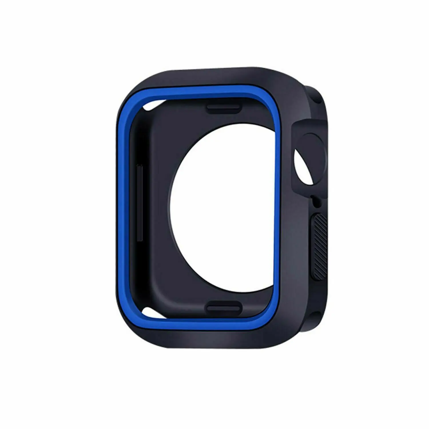 Silicone Cover For Apple Watch Case 42mm 38 40mm 44mm Sport Band Strap Full Frame Rubber Protector Soft Case for iWatch 4/3/2/1