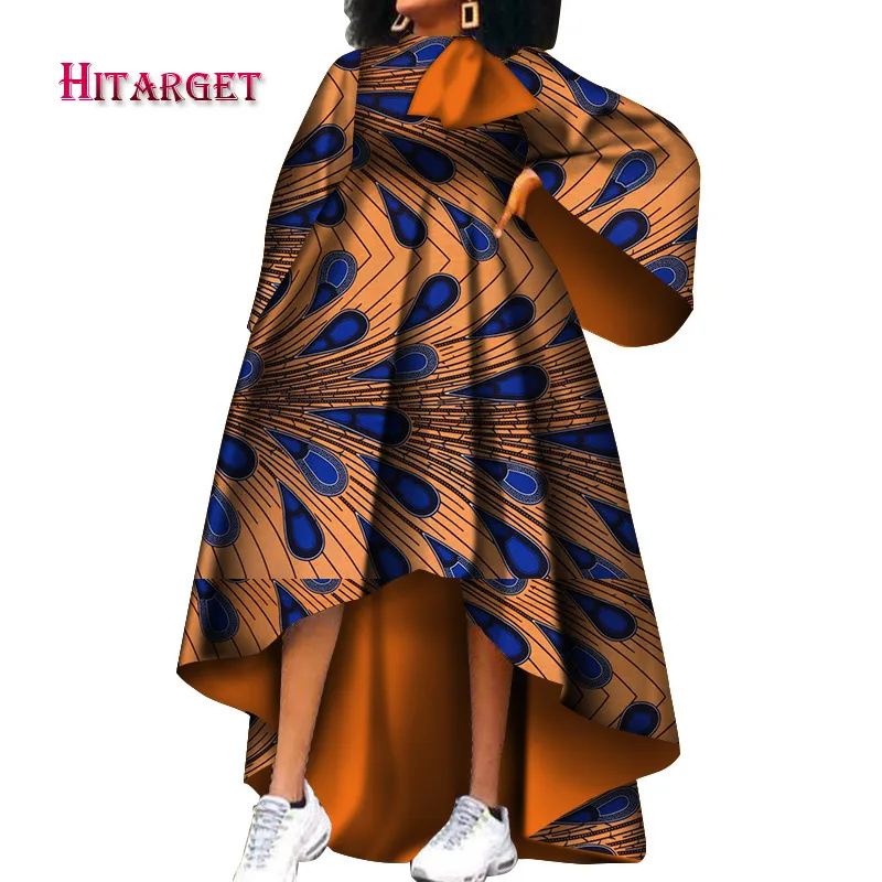 casual african print dress
