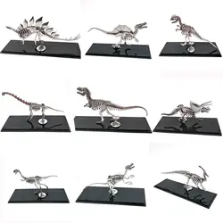 Спинозавр/Стегозавр Дракон серия 3D металлическая головоломка готовая продукция без сборки игрушки для детей и взрослых коллекционные