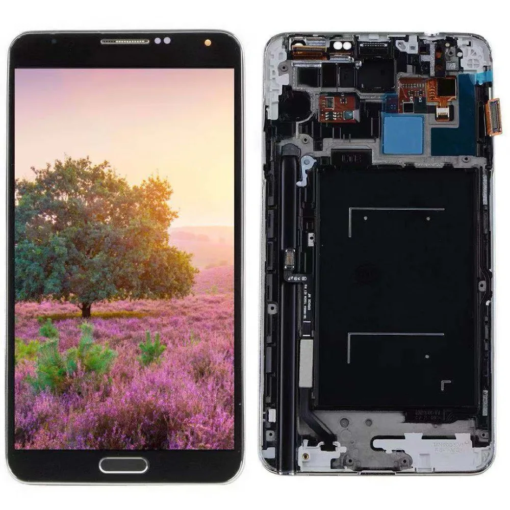 

5.70 inches 100%testing For Samsung Galaxy Note 3 N9005 note3 LCD Display Frame Touch Screen Digitizer Assembly Replacement+tool