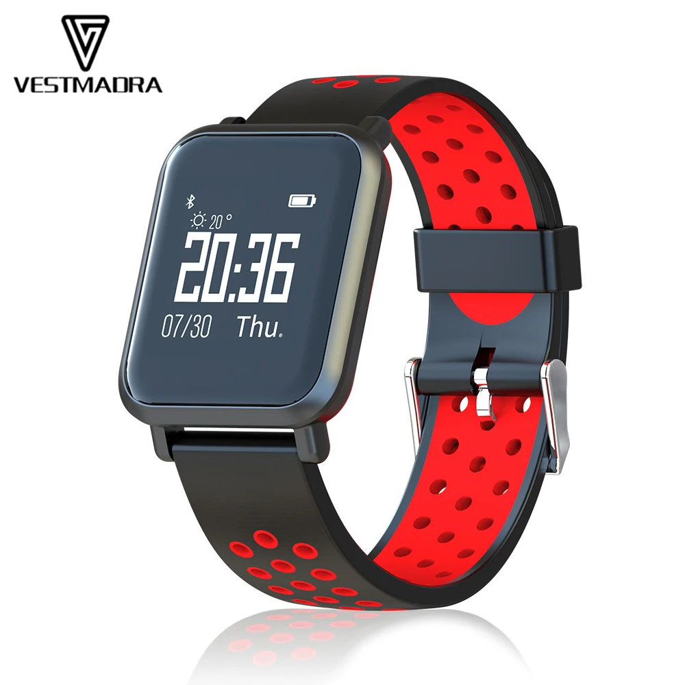 

VESTMADRA SN60 Fitness Bracelet IP68 Waterproof 24 Hours Continous Heart Rate Monitor Smart Band Multi Sports Activity Tracker