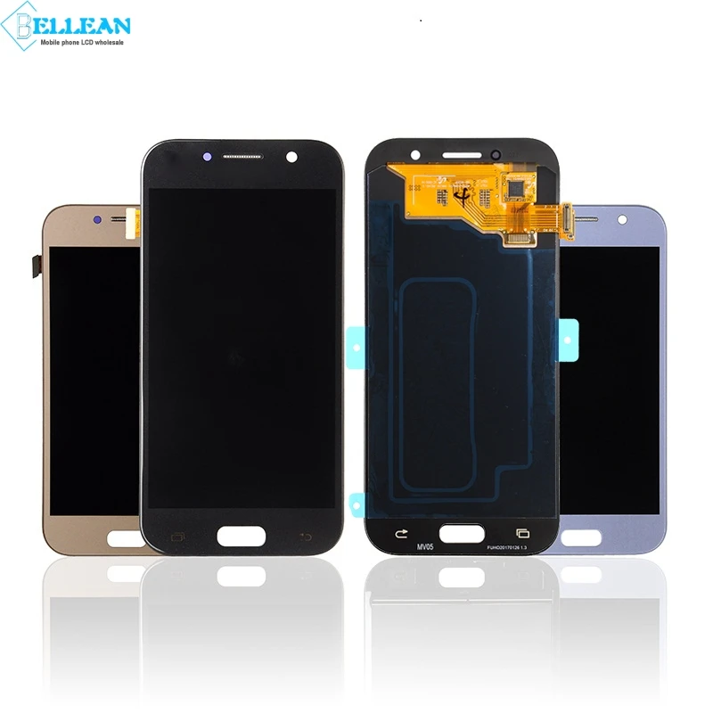 

Catteny New 2017 A5 Lcd With Touch For Samsung Galaxy A520 LCD A520F SM-A520F Display Panel Digitizer Assembly Free Shipping