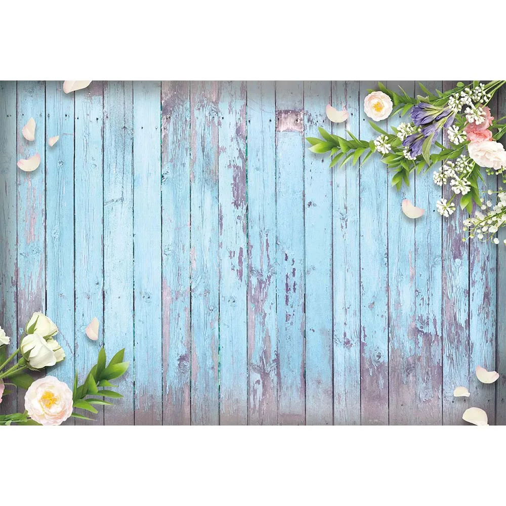 

1x1.5m fotografia photography studio backdrop wood floor flower photo background vinyl backdrops for photography studio