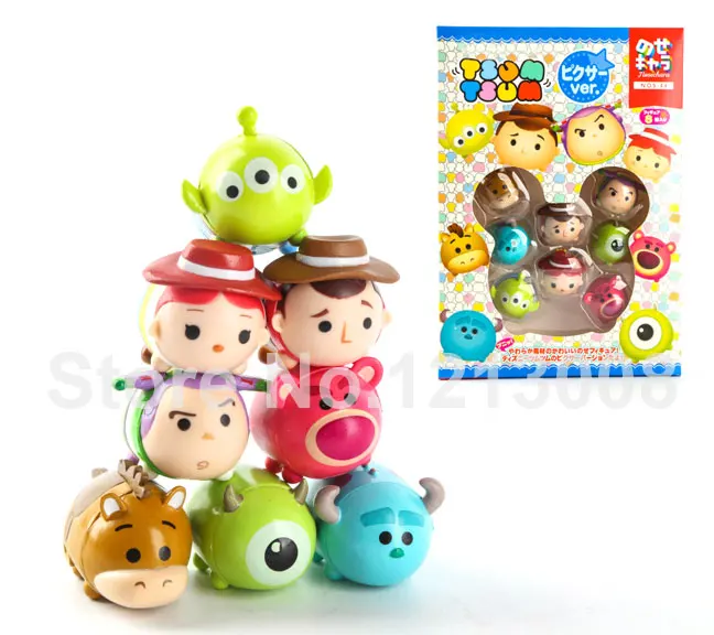 Different Styles Tsum Tsum Toy Story Woody Buzz Lightyear&MikeWazowski