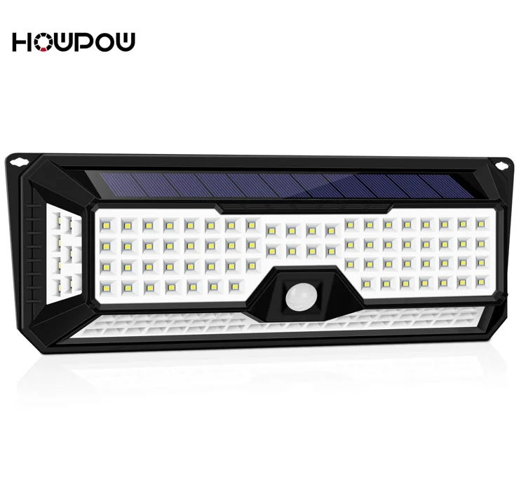 

HOWPOW 136LED Garden Solar Lights Waterproof Solar Lamp Wide Angle Solar Motion Sensor For Pathway Street Garage/Swimming Pool