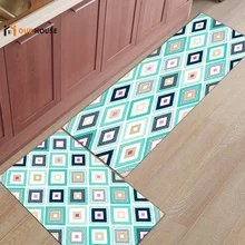 Ourhouse зеленые алмазные геометрические узоры под домашним питомцем миска для воды еды аксессуары для ванной комнаты Набор грязи мусора грязи Траппер ботинок