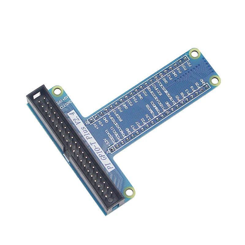 Aokin Gpio T Type Expansion Module Board Adapter with 40 Pin Gpio Female To Female Rainbow Cable For Raspberry Pi3 / 2 Model B