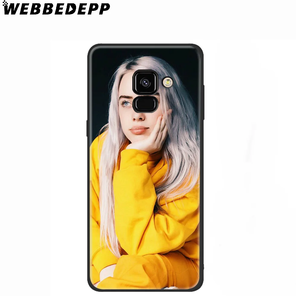 Billie Eilish мягкий чехол для samsung Galaxy A10 A30 A40 A50 A60 A70 M10 M20 M30 M40 для samsung Note 8, 9, 10, плюс