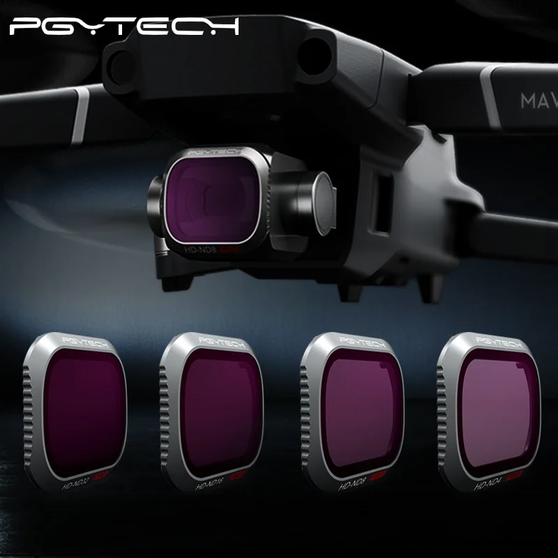 PGYTECH DJI Mavic 2 Pro Camera Lens Filter Filters Kit ND8 16 32 64 ND PL Filter for DJI Mavic 2 drone parts accessories цена PGYTECH DJI Mavic 2 Pro Camera Lens Filter Filters Kit ND8 16 32 64 ND PL Filter for DJI Mavic 2 drone parts accessories цены онлайн