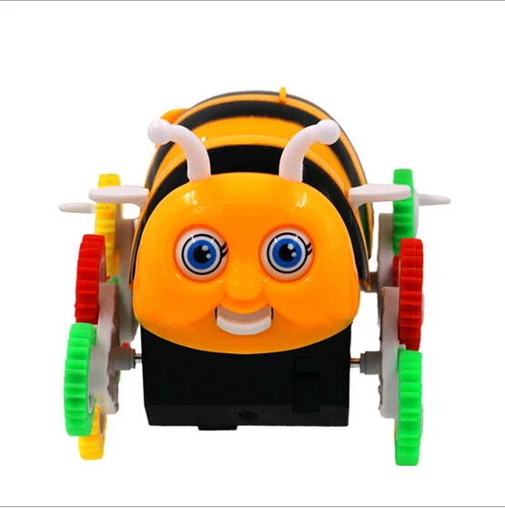 Лидер продаж года Электрический пчела игрушки 12 колеса Опрокидываемый ковш электрический игрушечный автомобиль маленький Bee модель stunt car интересная игрушка электрический автомобиль