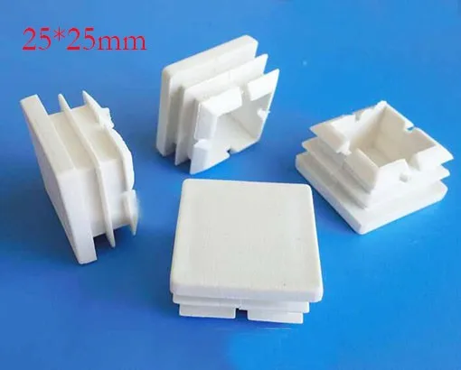 white 25mm square