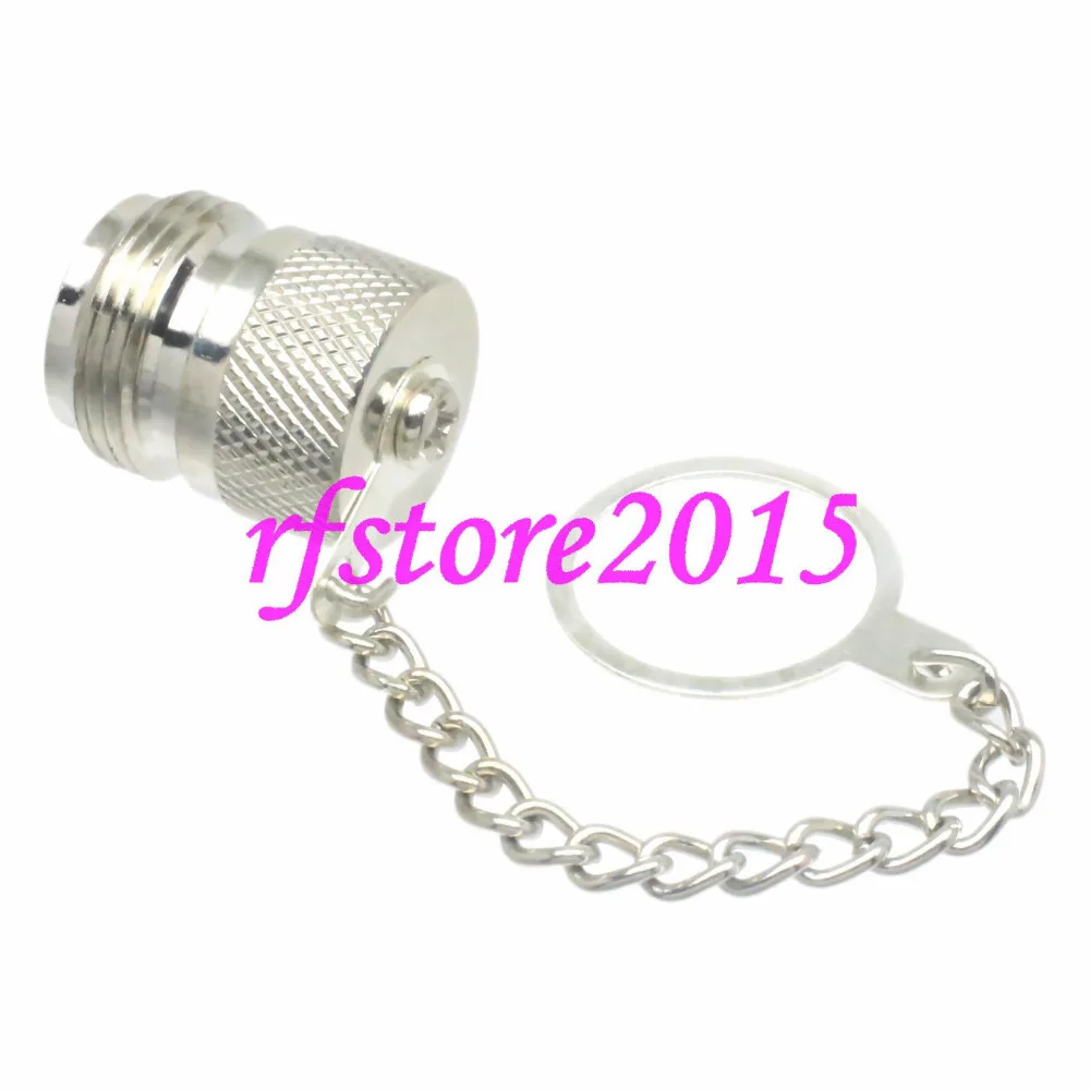 

1pce Connector dust cap with chain for UHF PL259 male plug