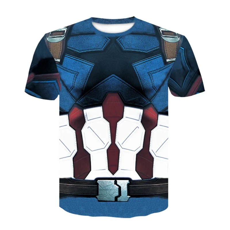 

Avengers 3 Captain America 3D Printed T shirts Men Compression Shirt 2018 Cosplay Short Sleeve Tops For Male Fit Cloth T-shirt