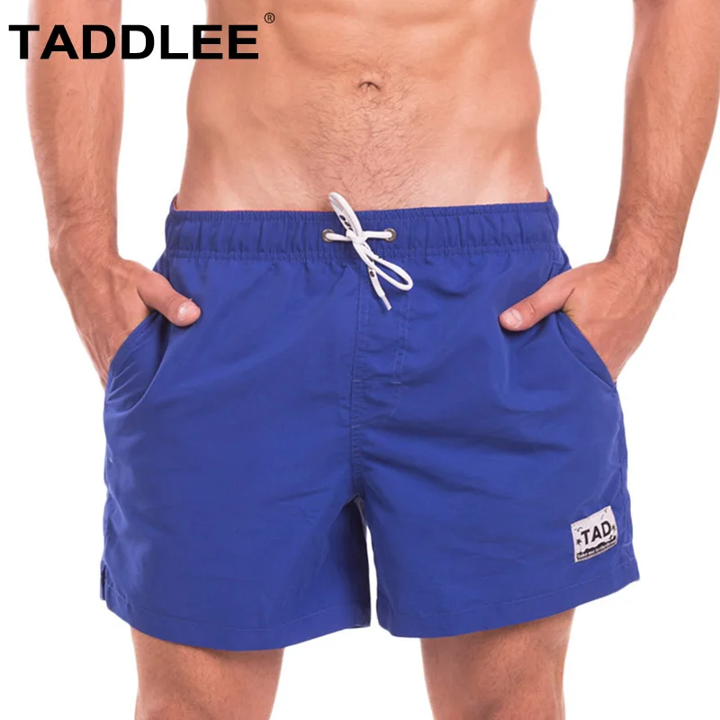 Taddlee Brand Mens Swimwear Swimsuits Boardshorts Swim Beach Boxer Trunks Bathing Suits Active Sweatpants Quick Drying Bottoms | Спорт и
