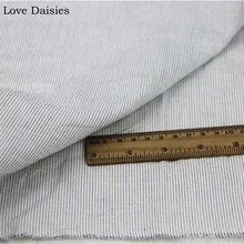 Хлопок окрашенная в пряже белая темно-зеленая тонкая полосатая тонкая ткань для DIY летней одежды Блузка Платье рубашка ручная работа ткань