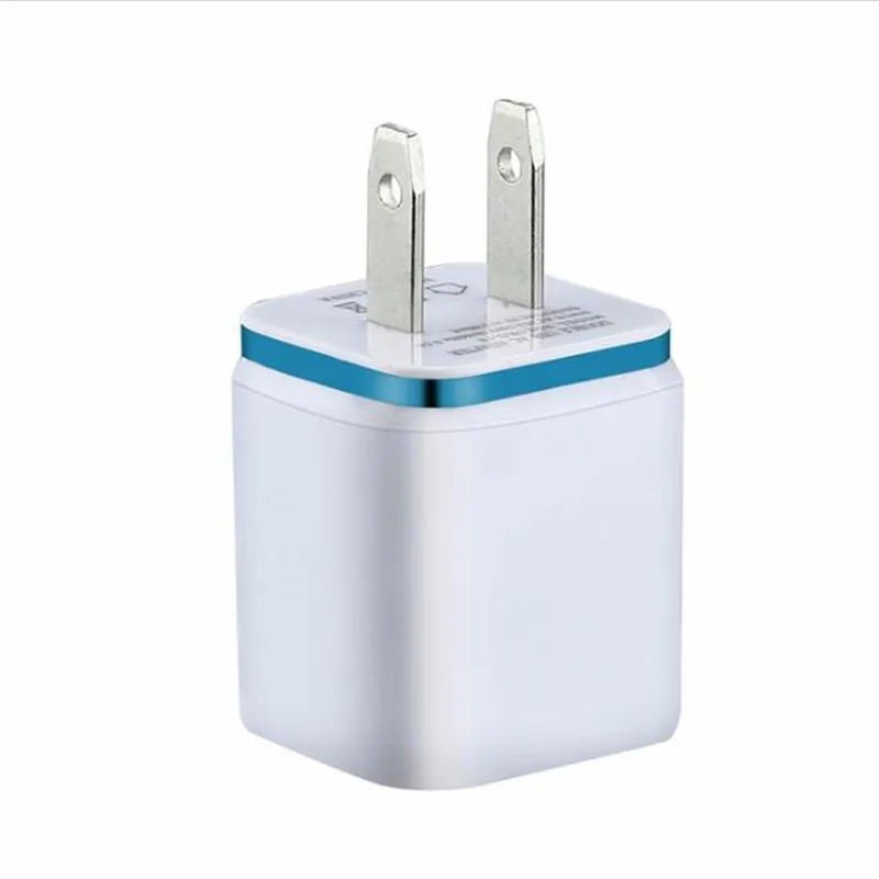 Универсальное зарядное устройство UVR с 2 USB портами адаптер 1 А быстрое для