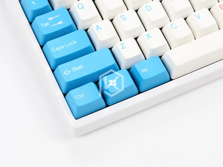 Taihao abs double shot keycaps для diy игровой механической клавиатуры цвет Капитан Америка красный синий белый