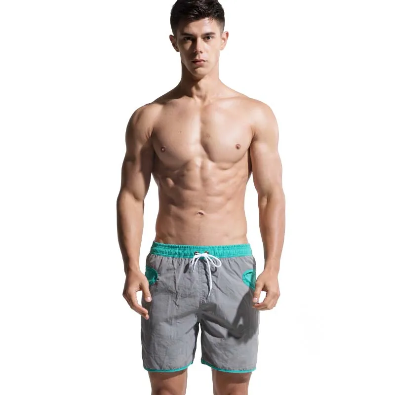Billige Desmiit Bademode Männer Schwimmen Shorts für Mann Schwimmen Boxer Badehose Nylon Strand Tragen Boardshort Plus Größe Badeanzug