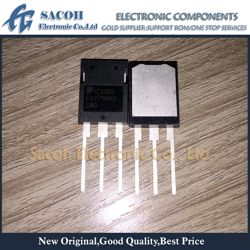 Бесплатная доставка 10 шт. FGY75N60SMD FGY75N60 75N60 POWER 247 75A 600 в силовой транзистор