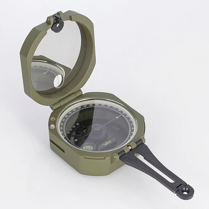 

Professional Geological Compass Zinc Alloy Military Multifunctional Fluorescent dial Compass Outdoor Survival Camping Alimeter