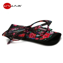 UVLAIK очки для чтения с кошачьими глазами, женские прозрачные линзы, очки для пресбиопии, очки+ 1,0+ 1,5+ 2,0+ 2,5+ 3,0+ 3,5+ 4,0