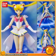 Anime del giappone "Pretty Guardian" Originale BANDAI Tamashii Nazioni SHF/ S.H.Figuarts Action Figure   Super Sailor Moon