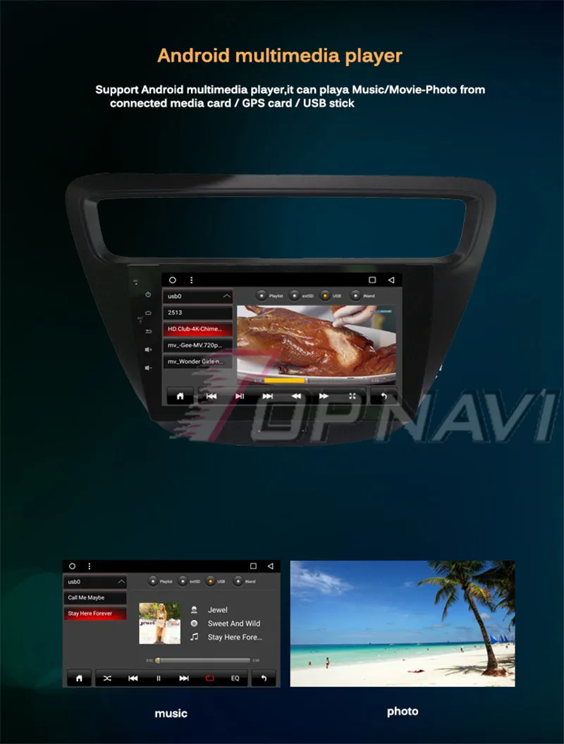 car navigation system For Chevrolet Lova RV 2015