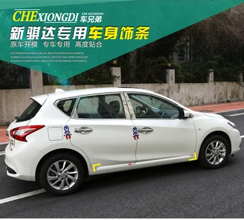 

Yandex car body trim bright trim HighQuality Stainless steel fornissan new tiida