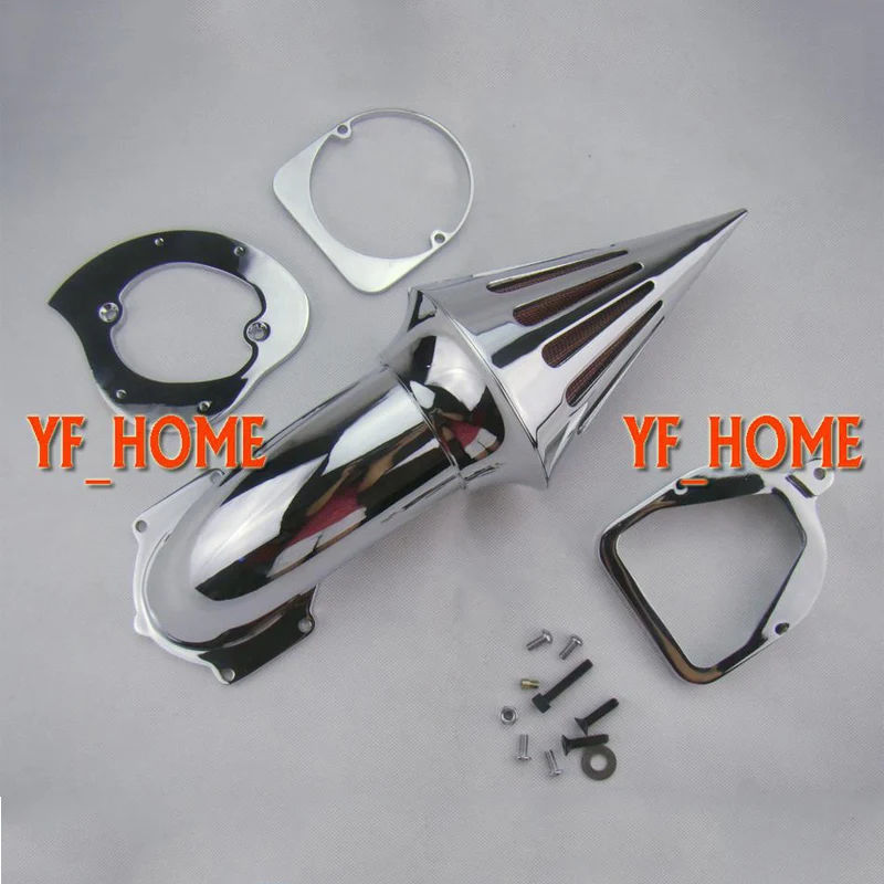 Motorcycle Spike Air Cleaner Intake Filter Replacement Kit For Honda