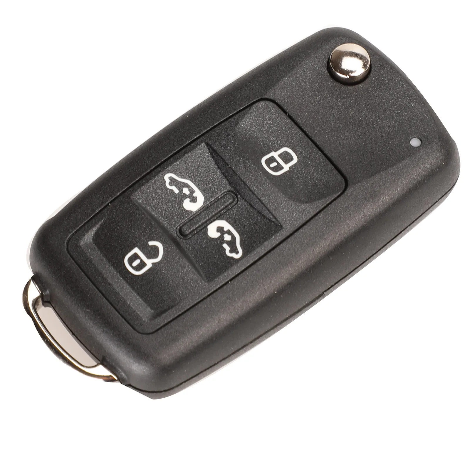 Jingyuqin 2/3/4/5 пуговицы ключи чехол в виде ракушки для VW/VOLKSWAGEN Caddy Eos Golf Jetta Beetle Polo до Tiguan Touran складной Fild - Цвет: 4b
