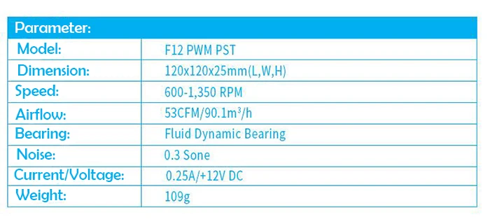 ARCTICF12 PWM PST ARCTIC процессор радиатор/чехол для компьютера 12 см вентилятор 4pin PMW контроль температуры/4pin Отрегулируйте 120 мм водяные вентиляторы охлаждения