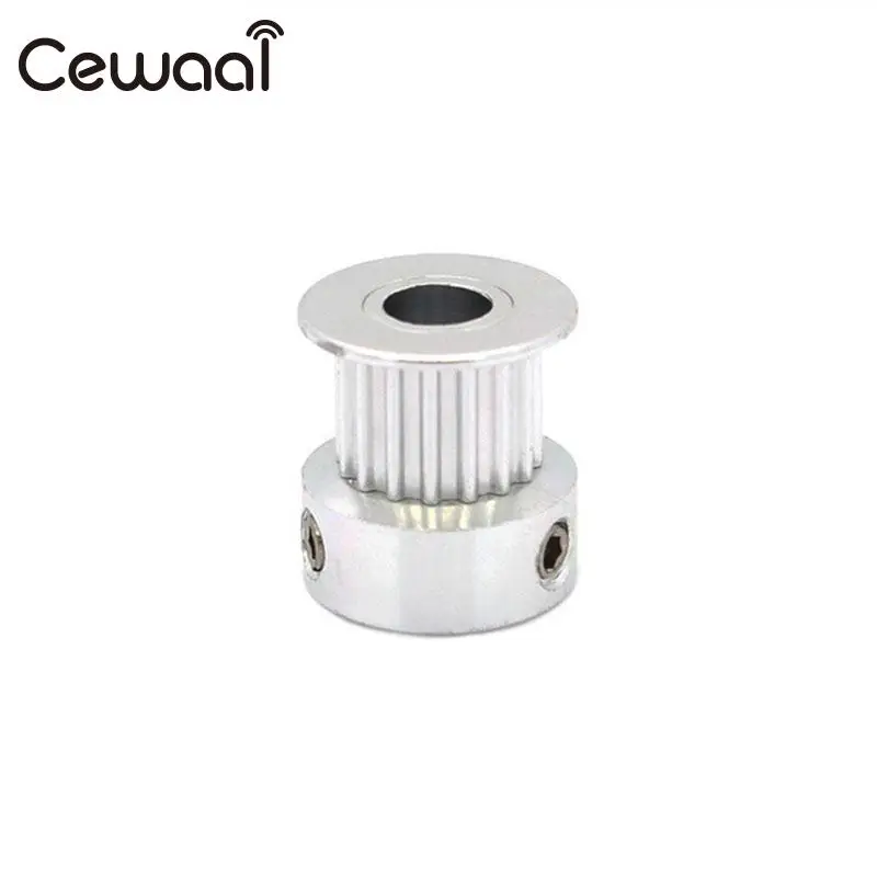 CEWAAL 1 шт. Серебристые GT2 20 зубчатые шкивы диаметр 6 35 мм аксессуары для 3D принтера