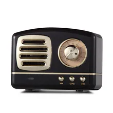 

HM11 wireless bluetooth speaker portable phone new American retro radio hands-free calling card small music subwoofer