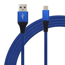 1METER Nylon Micro USB Cable Output 2.4A Fast Charge Wire F127 1METER Nylon Micro USB Cable Output 2.4A Fast Charge Wire F127