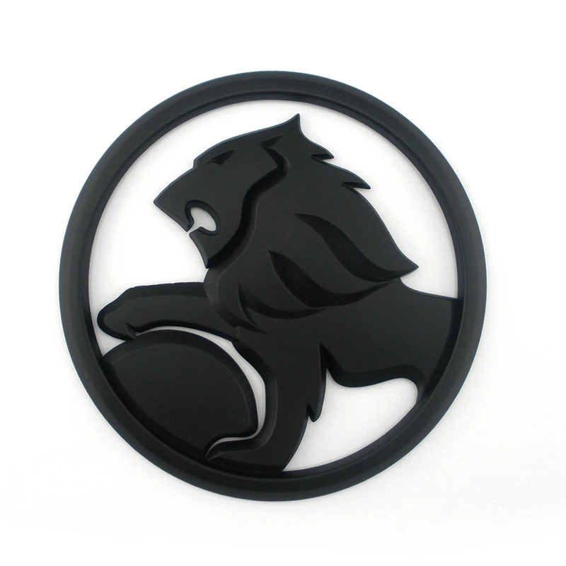 

Plastic SSV Sign HSV Badge Emblem Matte Black Lion Flag Commodore Wagon Clubsport Gts Senator