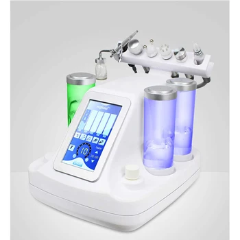 

7 in 1 Vacuum Face Cleaning Hydro Water Oxygen Jet Peel Machine Pore Cleaner Facial Massage Skin Care BIO light RF Beauty Device