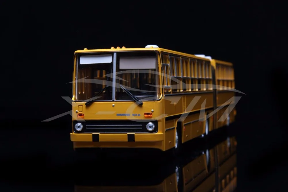 Литья под давлением модель автобуса Советский Союз русский Ikarus-280.33M 1:43 (желтый) +