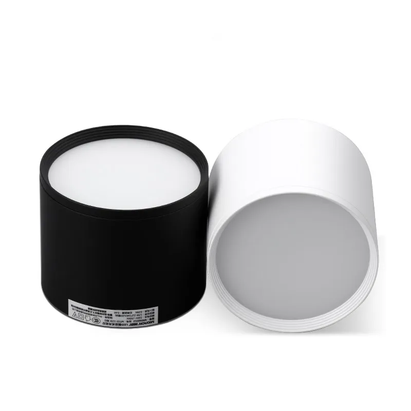 

Surface Mounted Ceiling Downlight SMD5730 15W 20W 30W AC85-265V Dimmable lamp COB Led downlights Ceiling Spot light led driver