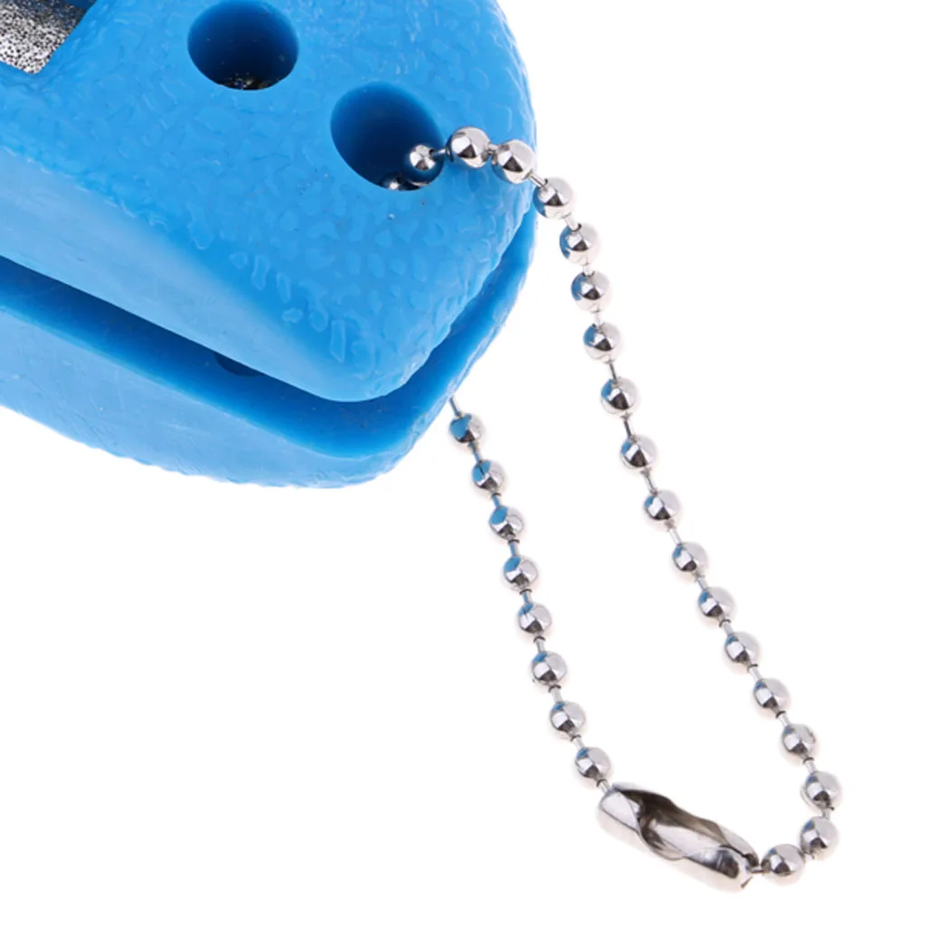 Sandstone Ice Hockey Shoe Skate Blade Sharpener with Storage Bag for Ice Hockey Skate Speed Skate Player Skate Accessories Tools