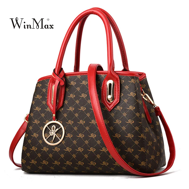 

Vintage Women Leather Handbag Fashion Messenger Bags Bolsa Feminina Women Plaid Shoulder Bag Female Causal Totes Luxury Handbags