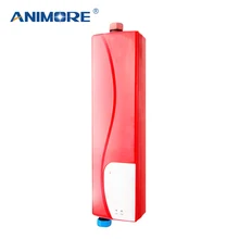 ANIMORE мини электрический водонагреватель мгновенный Электрический внутренний душ проточный водонагреватель кухня ванная комната Водонагреватель EWH-10