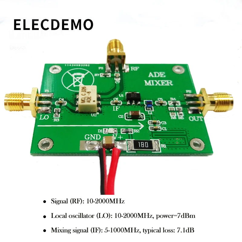 ADE-11 Высокомодульный частотный смеситель Модуль пассивного микшера с функцией пост-ступенчатой