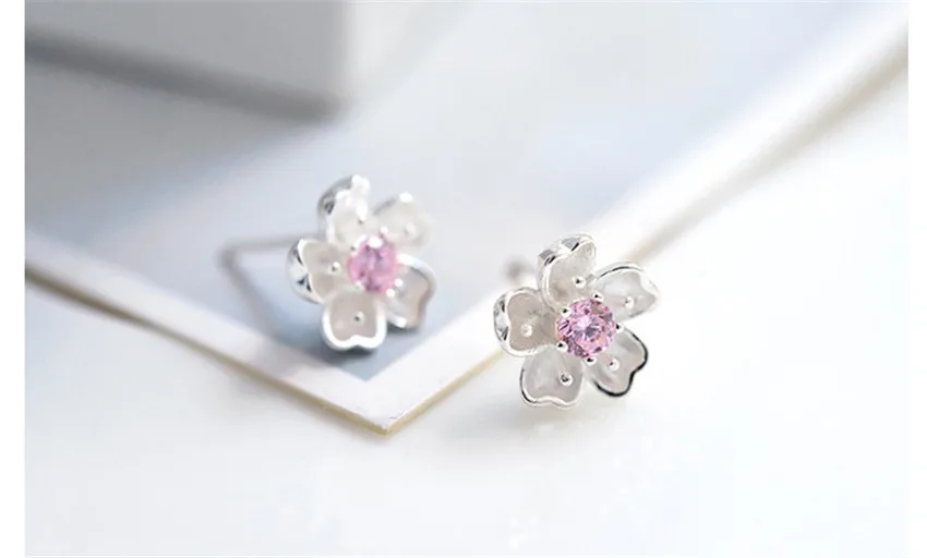 Ювелирный Комплект из колье и серёг серебристого цвета|flower jewelry set|jewelry setsearrings and