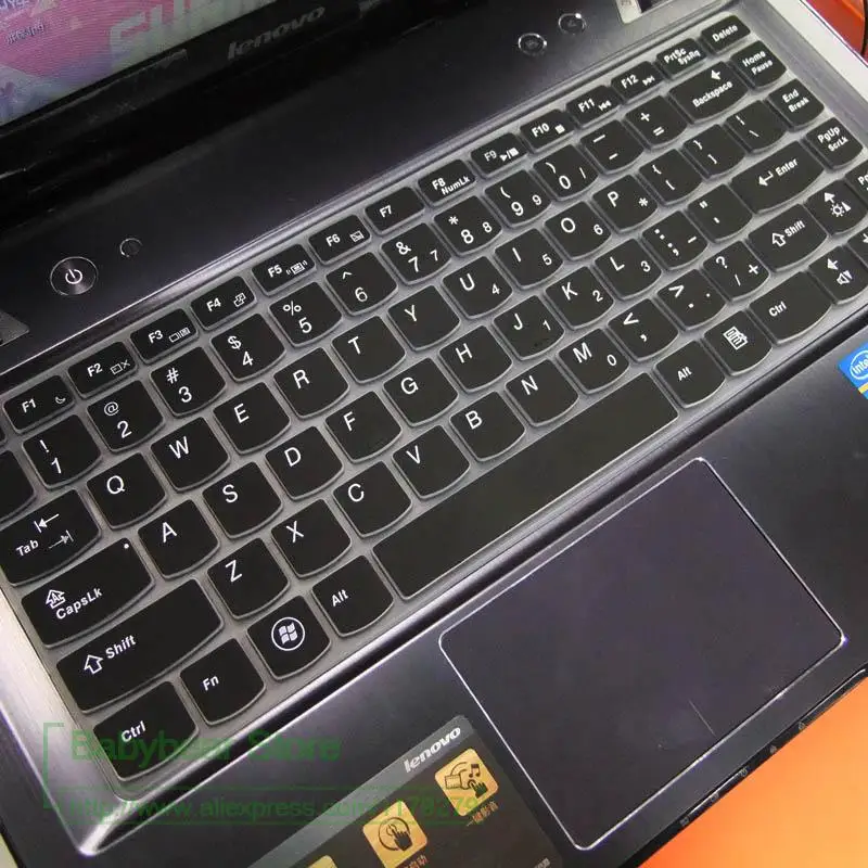 Силиконовая защитная накладка на клавиатуру для Lenovo G40 Y485 Y470 G480 V480 V370 Y480 Z480 Z470 Z475