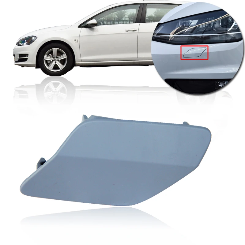 

CAPQX Front Bumper HeadLight headlamp Washer Nozzle Cover Spray Jet cap Shell For VW Golf 7 mk7 GTI GTD R32 Variant 2014-2017